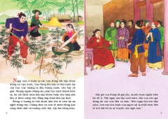 Tranh truyện dân gian Việt Nam - Sự tích bánh chưng bánh dày