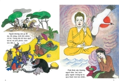 Tranh truyện dân gian Việt Nam - Sự tích cây nêu ngày Tết