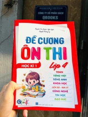 Đề cương ôn thi học kỳ 1 lớp 4