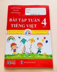 Bài tập tuần tiếng việt kỳ 1 lớp 4 kết nối