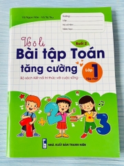 BT Toán tăng cường lớp 1 kết nối tri thức tập 1