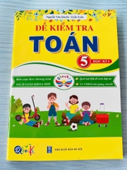 Đề kiểm tra toán kỳ 1 lớp 5 cánh diều