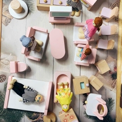 Bộ nội thất kèm nhân vật