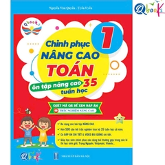 Chinh phục nâng cao toán lớp 1 cánh diều
