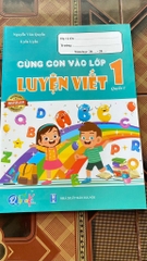 Cùng con vào lớp 1 luyện viết
