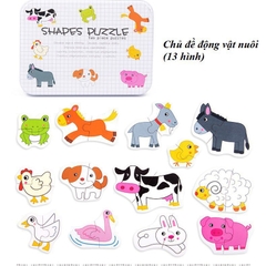 Ghép hình hộp sắt 2 mảnh