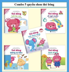 CB 5q ehon thỏ bông