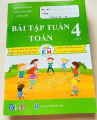 Bài tập tuần toán kỳ 2 lớp 4 kết nối