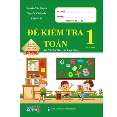 Đề kiểm tra Toán kỳ 1 lớp 1 kết nối tri thức