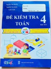 Đề kiểm tra toán kỳ 2 lớp 4 kết nối