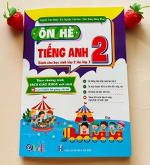 Tiếng anh ôn hè lớp 2 lên 3