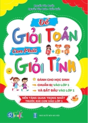 Giỏi toán giỏi tính chuẩn bị vào lớp 1