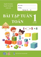 Bài tập tuần toán lớp 1 kỳ 1 ( Cánh Diều)