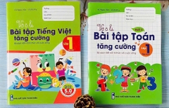 CB 2q toán - tiếng việt tăng cường lớp 1 kỳ 1