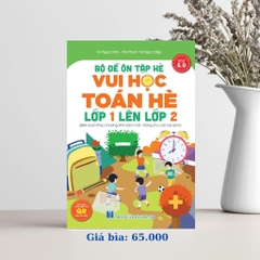 Sách ôn tập hè toán lớp 1 lên lớp 2