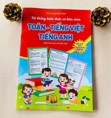 Hệ thống kiến thức cơ bản Toán Tiếng Việt Tiếng anh