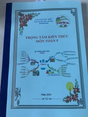 Trọng tâm kiến thức Toán lớp 5
