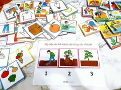 Sắp xếp bức tranh theo nội dung câu chuyện