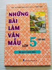 Những bài văn làm mẫu lớp 5 cánh diều tập 2