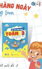 Bài tập hàng ngày Toán lớp 3 kết nối tri thức kỳ 2