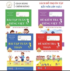 CB bài tập tuần và đề KT kỳ 2 lớp 3 kết nối