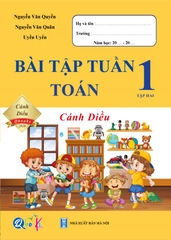 Bài tập tuần Toán kỳ 2 lớp 1 cánh diều