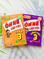 CB ôn hè cấp tốc toán và tiếng việt lớp 3 lên 4