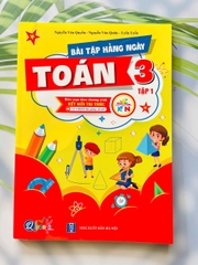 Bài tập hàng ngày Toán lớp 3 kết nối tri thức kỳ 1
