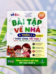 Bài tập về nhà toán lớp 1 quyển 3