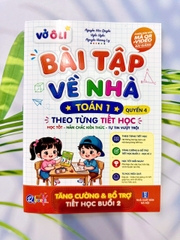 Bài tập về nhà toán lớp 1 quyển 4