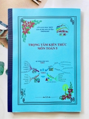 Trọng tâm kiến thức Toán lớp 5