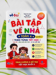 Bài tập về nhà toán lớp 4 quyển 2