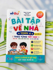 Bài tập về nhà toán lớp 4 quyển 4