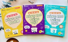 CB 3q nâng cao toán - tiếng việt - tiếng anh lớp 2 tập 1