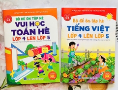CB 2q ôn hè toán + tiếng việt lớp 4 lên 5