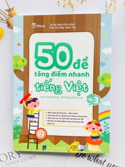 50 đề tăng điểm nhanh tiếng việt lớp 3 giá