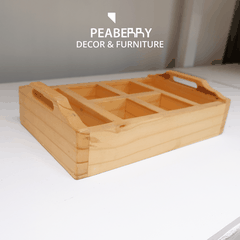 Khay gỗ nhiều ngăn