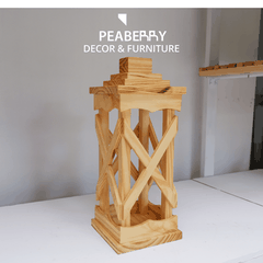 Đèn gỗ decor