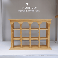 Kệ gỗ decor 3 tầng
