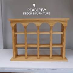 Kệ gỗ decor 3 tầng