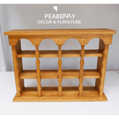 Kệ gỗ decor 3 tầng
