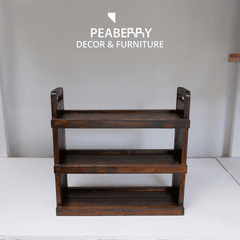 Kệ gỗ decor 3 tầng