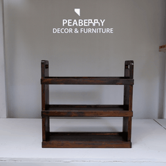 Kệ gỗ decor 3 tầng