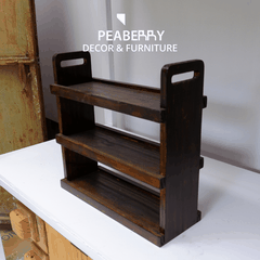 Kệ gỗ decor 3 tầng