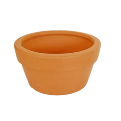 Chậu đất nung đỏ 17x9