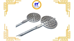 Khuôn bông lan  bánh kẹp mini tay cầm 37 bánh nhôm