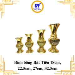 Bình bông Bát Tiên 18cm, 22.5cm,27cm , 32.5cm