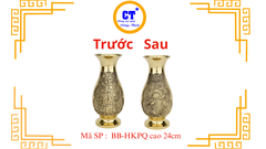 Bình bông Phú Quý Cúc Lớn 25cm 30cm