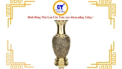 Bình bông Mai Lan Cúc Trúc 44cm