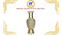 Bình bông Tùng Hạc cao 57cm